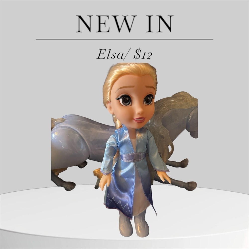 Elsa Doll in Blue Dress